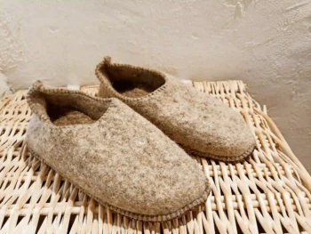 Zapatillas Pirilana de lana para casa - 007