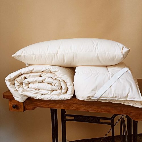 pack descuento edredon, almohada y protector de colchon